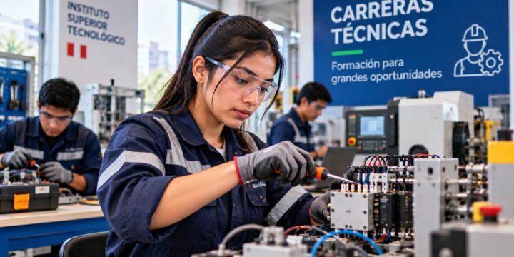 Carreras técnicas con mayor demanda en Perú 2026: ranking y guía